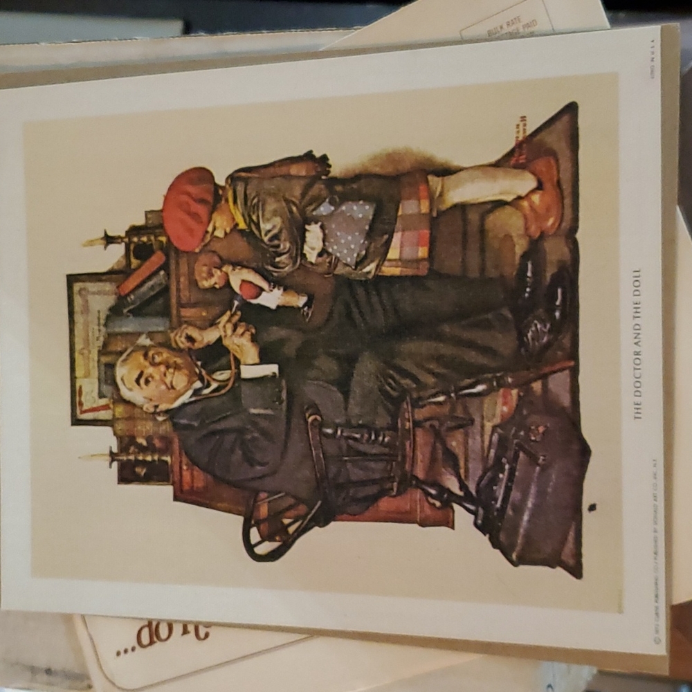 Vintage Norman Rockwell print